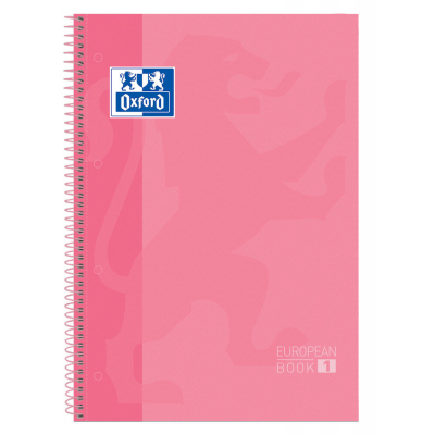 Europeanbook 1 cuaderno y block A4+ 80 hojas Rosa