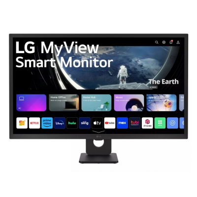 Smart Monitor LG MyView 32SR50F-B 31.5/ Full HD/ Multimedia/ Smart TV/ Negro