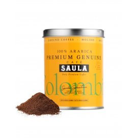 Café molido Saula 25124220, GENUINE COLOMBIA, 250 gramos