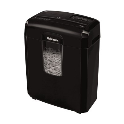 Fellowes 8C Destructora de Papel Manual Corte en Particulas - Destruye hasta 8 Hojas - 14L