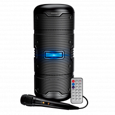 Altavoz Portatil - Infiniton K50 - Rojo, 50 W, Bluetooth, USB, Karaoke