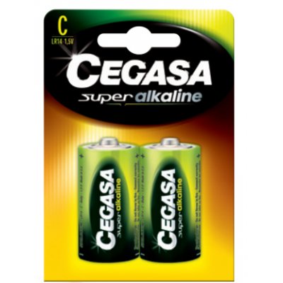 CEGASA PILA SUPER ALC LR14 BLISTER 2 UDS