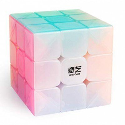 Cubo de rubik qiyi 3x3 warrior jelly stk