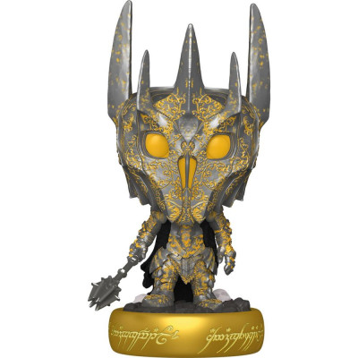 Funko pop premium the lord of the rings sauron w - weapon glows in the dark
