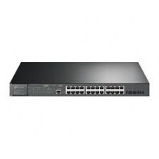 Switch Tp-link 24xrj45 4xsfp+ Poe+ Rack