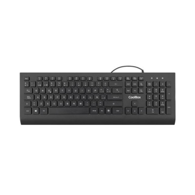 Teclado coolbox coo - tec01 - u negro