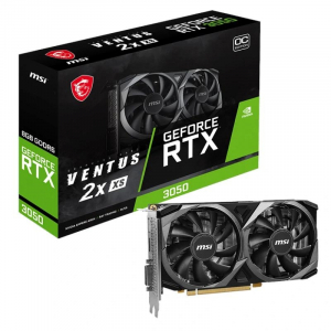 Tarjeta gráfica Msi VGA NVIDIA RTX 3050 VENTUS 2X XS 8G OC