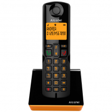 ALCATEL TELEFONO DEC S280 BLACK+ORANGE