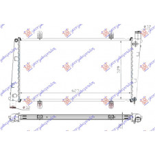RADIATOR 1.9-2.0 TURBO PETROL (625x330x26) (NRF)