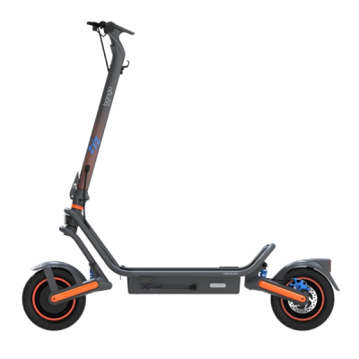 Cecotec Bongo GS75 2x2 XXL Connected Patinete Electrico - 1000W - Base Ultra Ancha - Autonomia 65km - Doble Suspension - Neumaticos 10 - Homologacion DGT - Control Desde App - Color Negro y Naranja