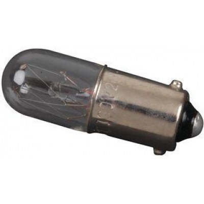 Bombilla Filamento 130Vac 2W 20mA tipo BA9S