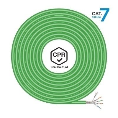 AISENS - CABLE DE RED RJ45 LSZH CPR Cca CAT.7 600 MHZ S/FTP AWG23, VER