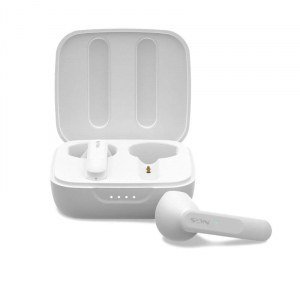 Auriculares NGS AURIC, intrauditivo, Bluetooth, TW Estéreo, blanco