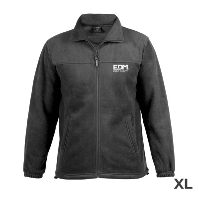 *merchandising* chaqueta polar fleece 280g/m² con cremallera edm talla-xl