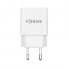 AISENS Cargador USB 10W Alta Eficiencia, 5V/2A, Blanco