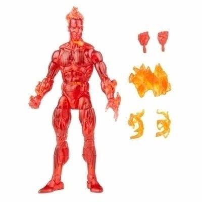 Figura hasbro antorcha humana 15 cm fantastic four marvel legends f03515l0
