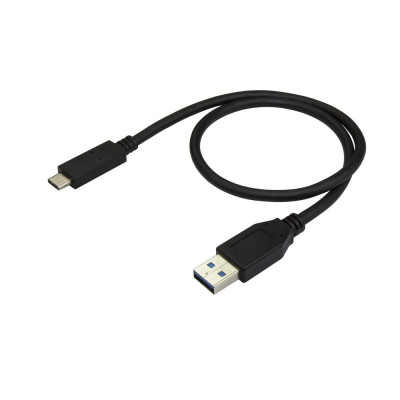 Cable usb tipo c a usb tipo a startech 0.5m - macho - macho - negro
