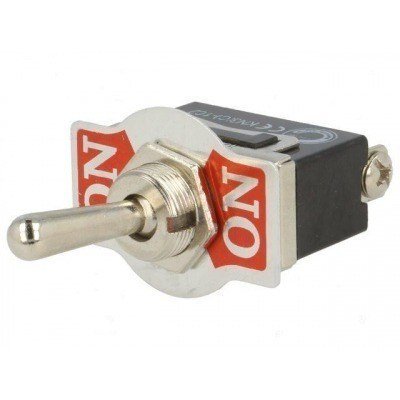 Interruptor Palanca Unipolar ON-ON 10A/250Vac