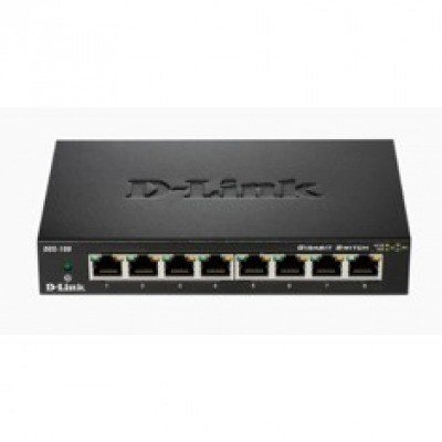 Switch 8 ptos 10 - 100 - 1000 dgs - 108 d - link metal