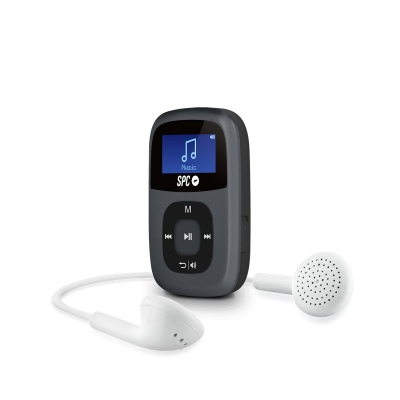 Reproductor MP3 SPC Sparrow/ 8GB/ Radio FM/ Negro