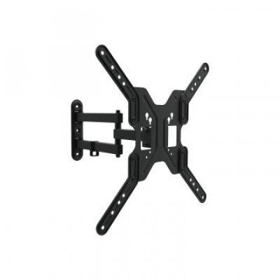 Soporte de pared equip para pantalla de 13 pulgadas - 55 pulgadas doble brazo inclinable y giratorio max