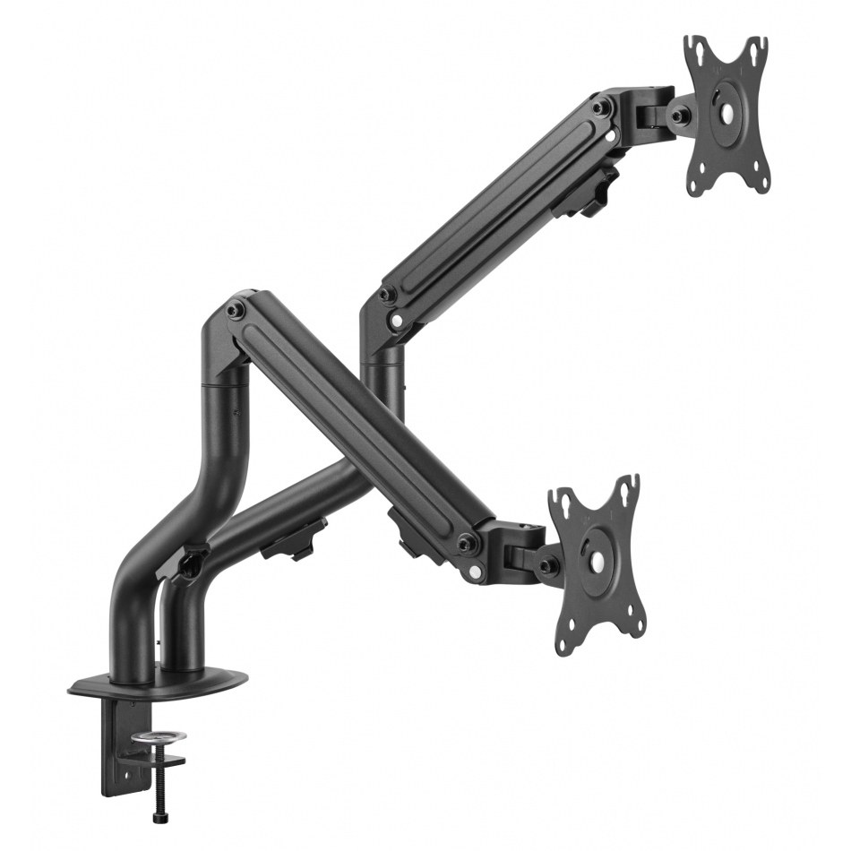 SPMP02 Soporte pinza 2 monitores 17"-32"pro