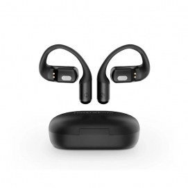 Energy Sistem Openwave - Auriculares True Wireless (25h de autonomía, Bluetooth 5.4, Estuche de Carga y micrófono con cancelación de Ruido) Negro