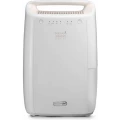 Deshumidificador De'Longhi DEX210SF, 10 litros/día, 36 dB, drenaje continuo, blanco