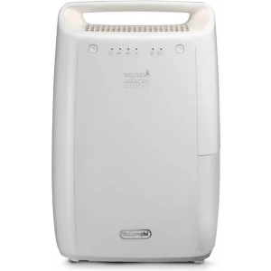 Deshumidificador De'Longhi DEX210SF, 10 litros/día, 36 dB, drenaje continuo, blanco
