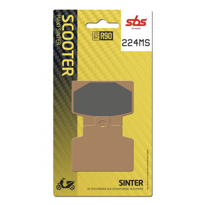 MS Scooter Maxi Sintered Brake Pads SBS 224MS