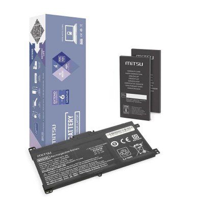 Batería compatible para portátil HP BK03XL 11.55V 3400mAh Mitsu