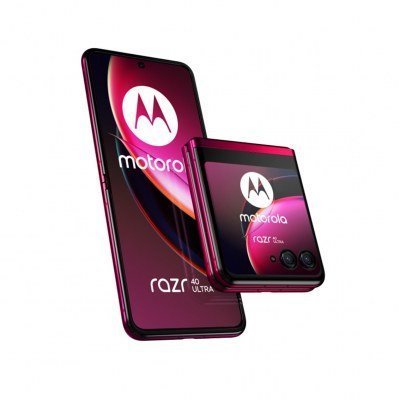 Telefono movil smartphone motorola moto razr 40 ultra 6.9pulgadas 8gb 256gb magenta