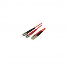 StarTech.com Cable Adaptador de Red de 1m Multimodo Dúplex Fibra Í?ptica LC-ST 50/125 - Patch Duplex