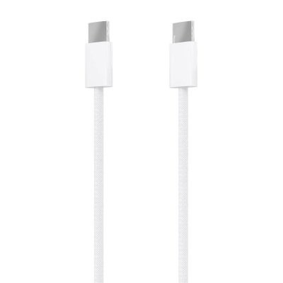 CABLE AISENS USB 2.0 3A 60W APPLE USB-C/M-USB-C/M BLANCO 2.0M
