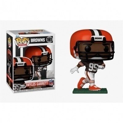 Funko pop deportes nfl cleveland browns myles garrett camiseta local 57405
