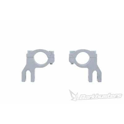 BARKBUSTERS Multi Fit 22mm Clamps Aluminium x2 R-MFC-LR