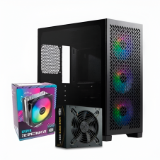 GABINETE COOLER MASTER ELITE 302 MICRO-ATX + HYPER 212 + MWE GOLD 650W