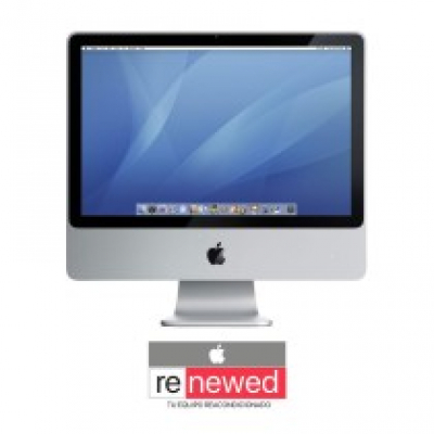 Renewed apple imac 20 pulgadas mid 2007 - core2duo - 2.4ghz - 2gb - 500gb sata - macoc x yosemite - grado a