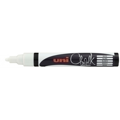 ROTUL.UNIBALL CHALK MARKER PWE-5M BLANCO