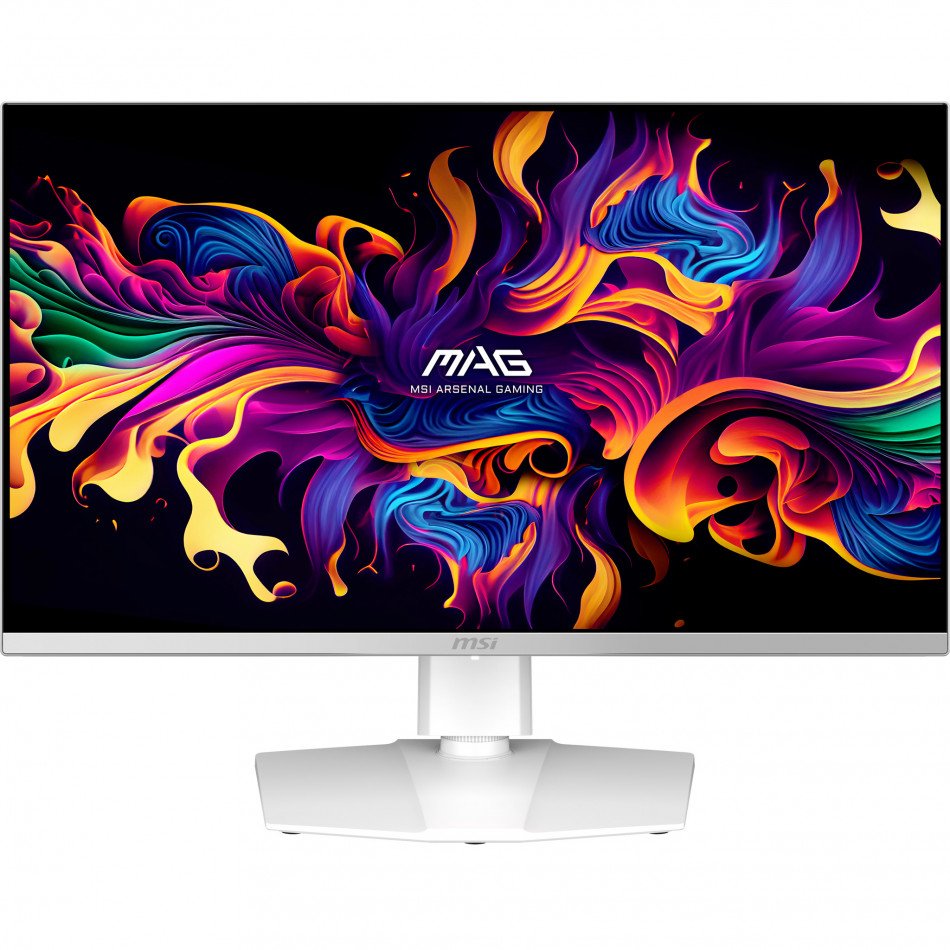 MSI MAG 272QPW QD-OLED X28 pantalla para PC 67,3 cm (26.5") 2560 x 1440 Pixeles Wide Quad HD Blanco