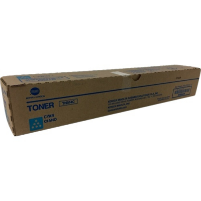 Konica Minolta TN514C Cyan Cartucho de Toner Original - A9E8450/TN514C