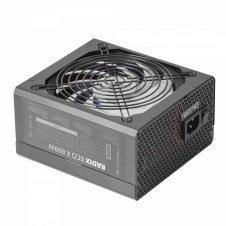 Tacens RADIX ECO X 650 Fuente Alimentación PC ATX 650W 6 Años Garant?a Tecnolog?a Silenciosa AI-RPM +87% Eficiencia Negro