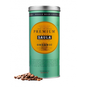 Café en grano Saula 30121622, ECOLOGICO, 500 gramos