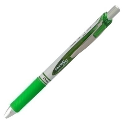 BOLIG.PENTEL GEL BL-77 RT VD.FLUOR - Pack de 12 unidades