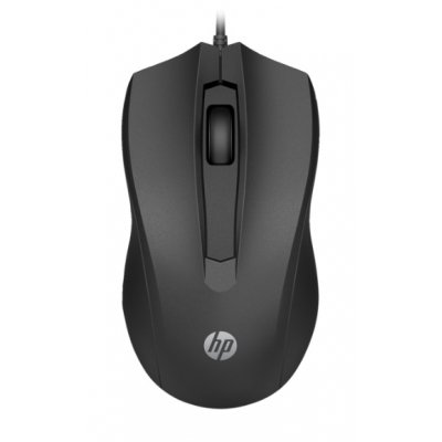 HP 105 BLACK WIRED MOUSE