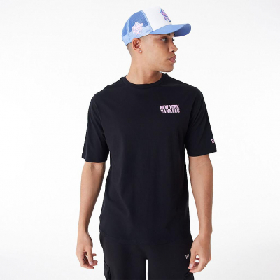 Camieta NEW ERA MLB WORDMARK OS TEE NEYYAN 60435524 Negro