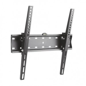 Soporte TV fijo inclinable de pared Aisens WT55T-015, 32-55 pulgadas, hasta 40 kg, VESA hasta 400x400 mm, incl. -12°/+12°, negro