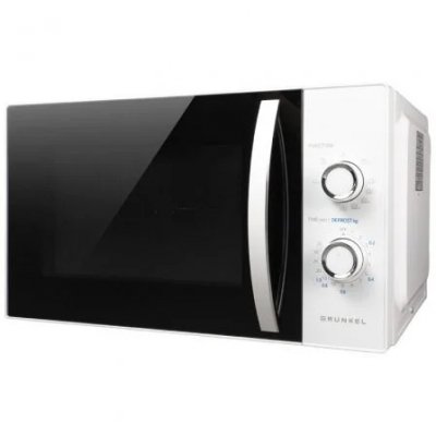 GRUNKEL MICROONDAS CON GRILL 800W 25L BLANCO