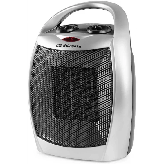 Calefactor cerámico Orbegozo CR 5016, 1.500 W, plata