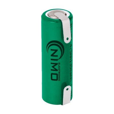 Bateria NiMh 4/5AA 1,2V 1350mA con terminales Soldar